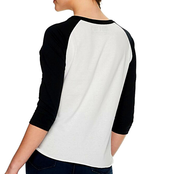 Guns N Roses Logo metal rock Raglan Official T-Shirt XL NWT - Picture 3 of 3